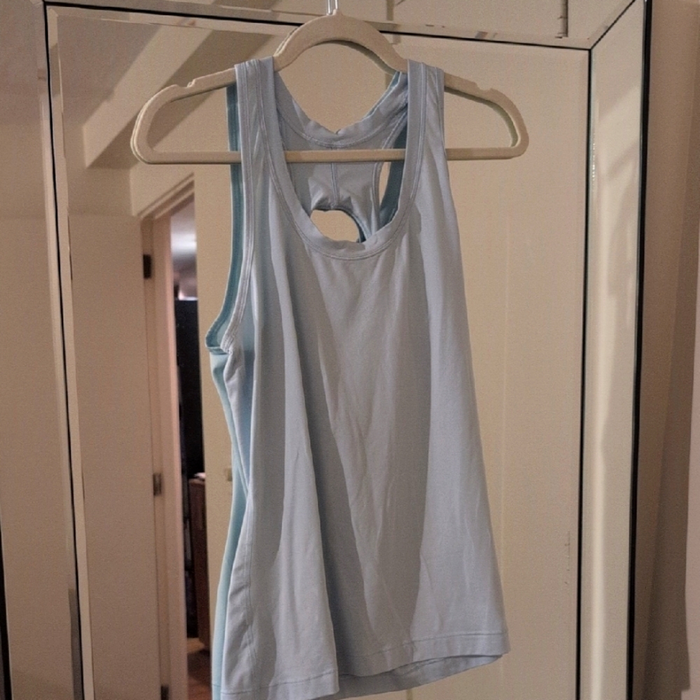Athleta Light Blue Tank Top
